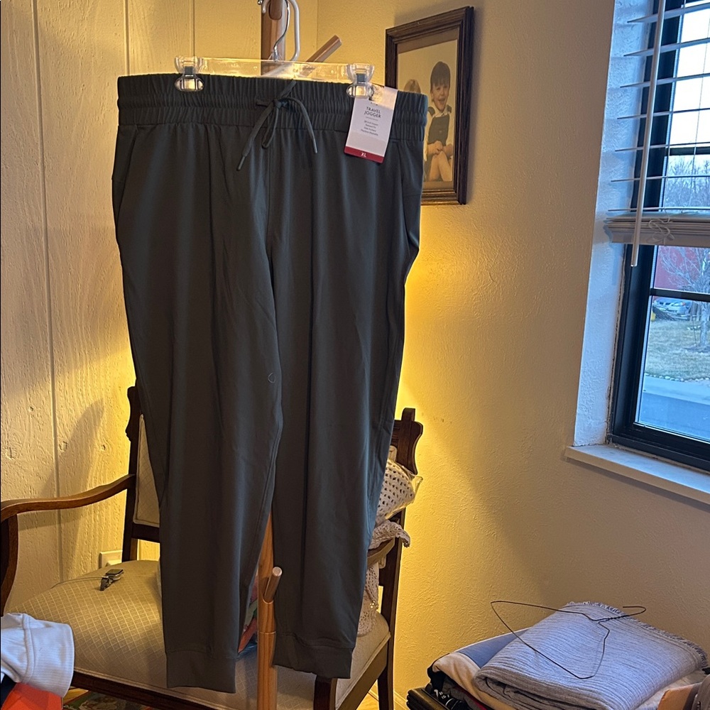 Women's Olive Green Joggers